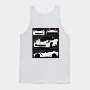 Z06 WHITE Tank Top